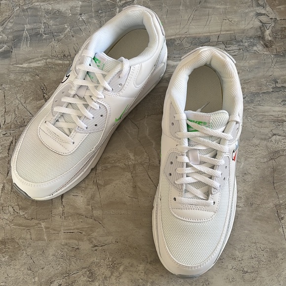 New Nike Air Max 90 white sneakers shoes - Picture 6 of 8